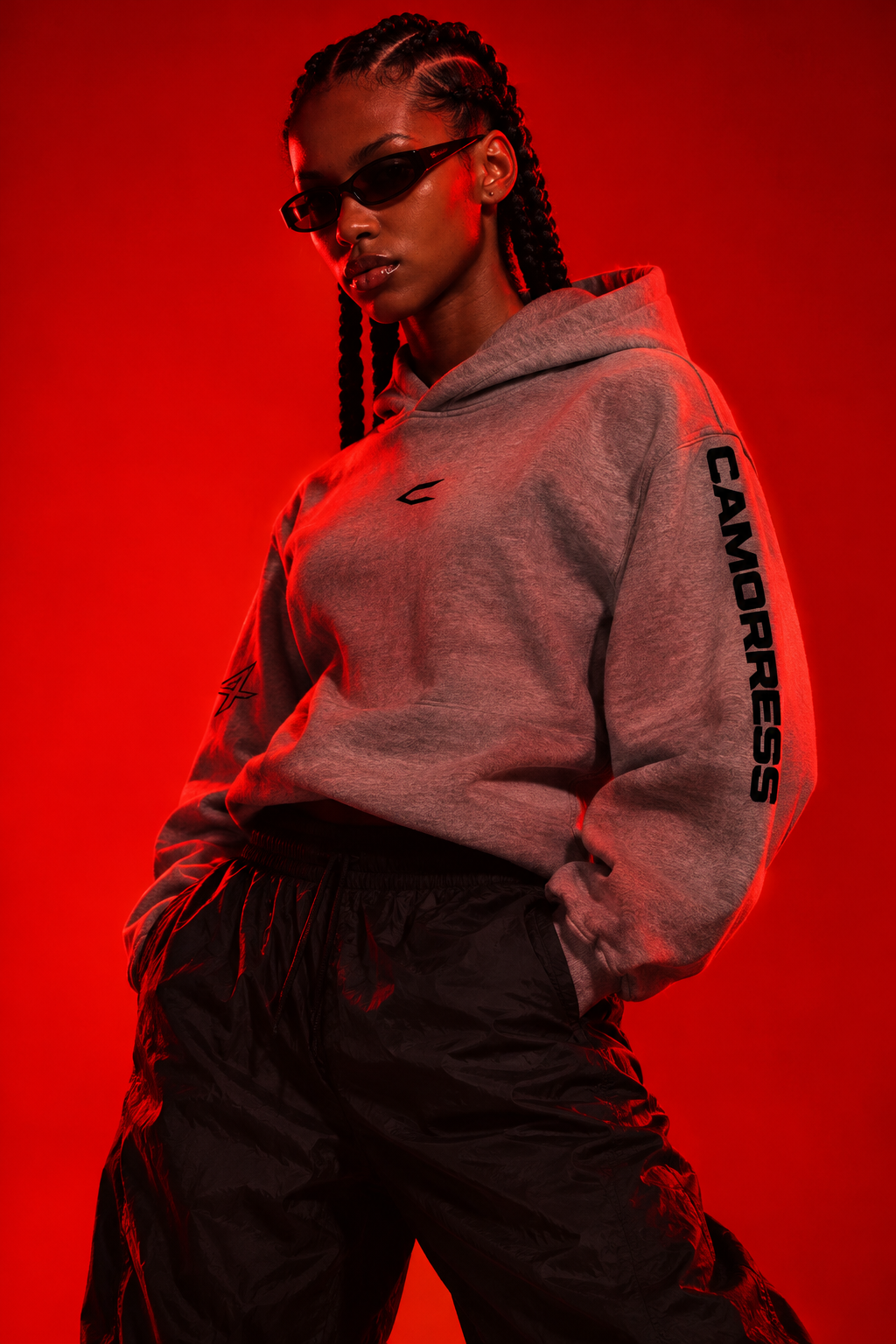 Fleeced Boxy Hoodie