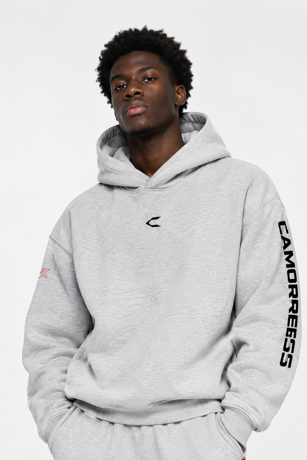 Fleeced Boxy Hoodie