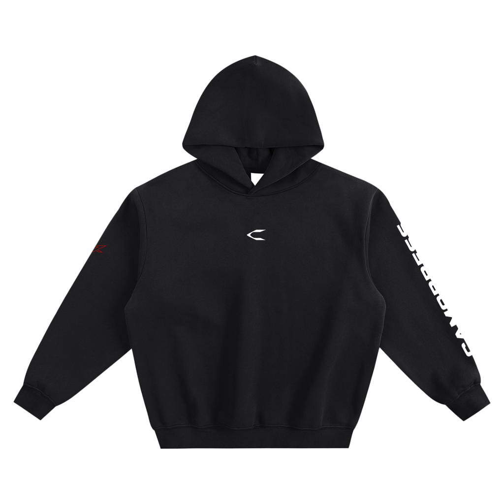 Fleeced Boxy Hoodie
