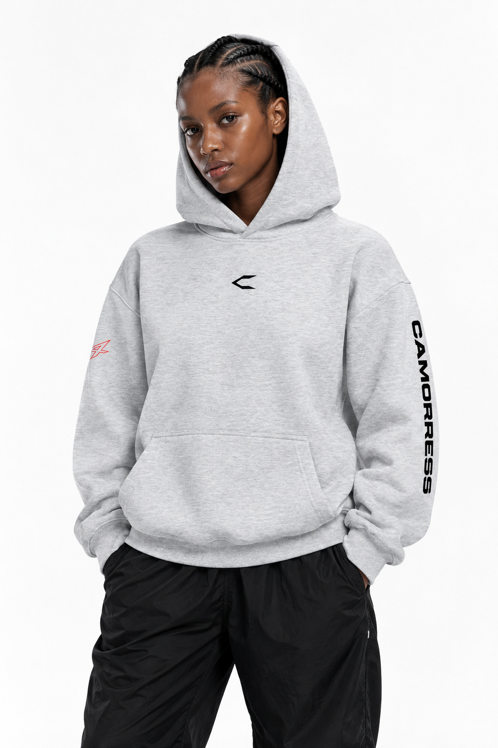 Fleeced Boxy Hoodie