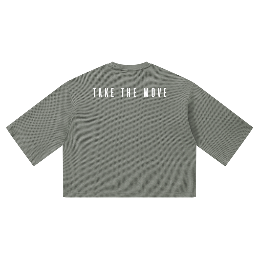 Unisex Waffle Boxy T-Shirt