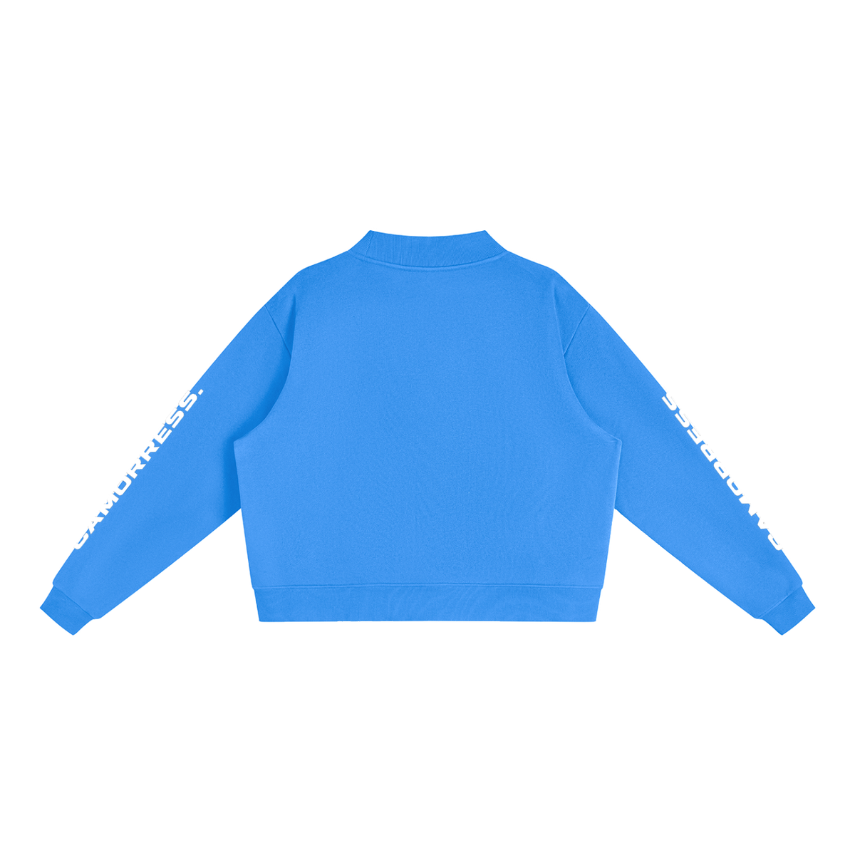 Essential Fleece Mock-Neck Crew Sweatshirt