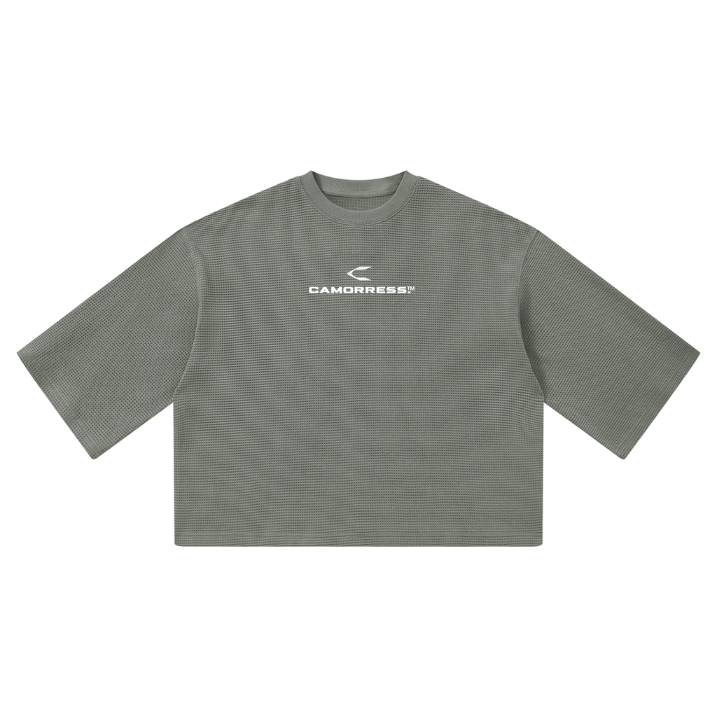 Unisex Waffle Boxy T-Shirt